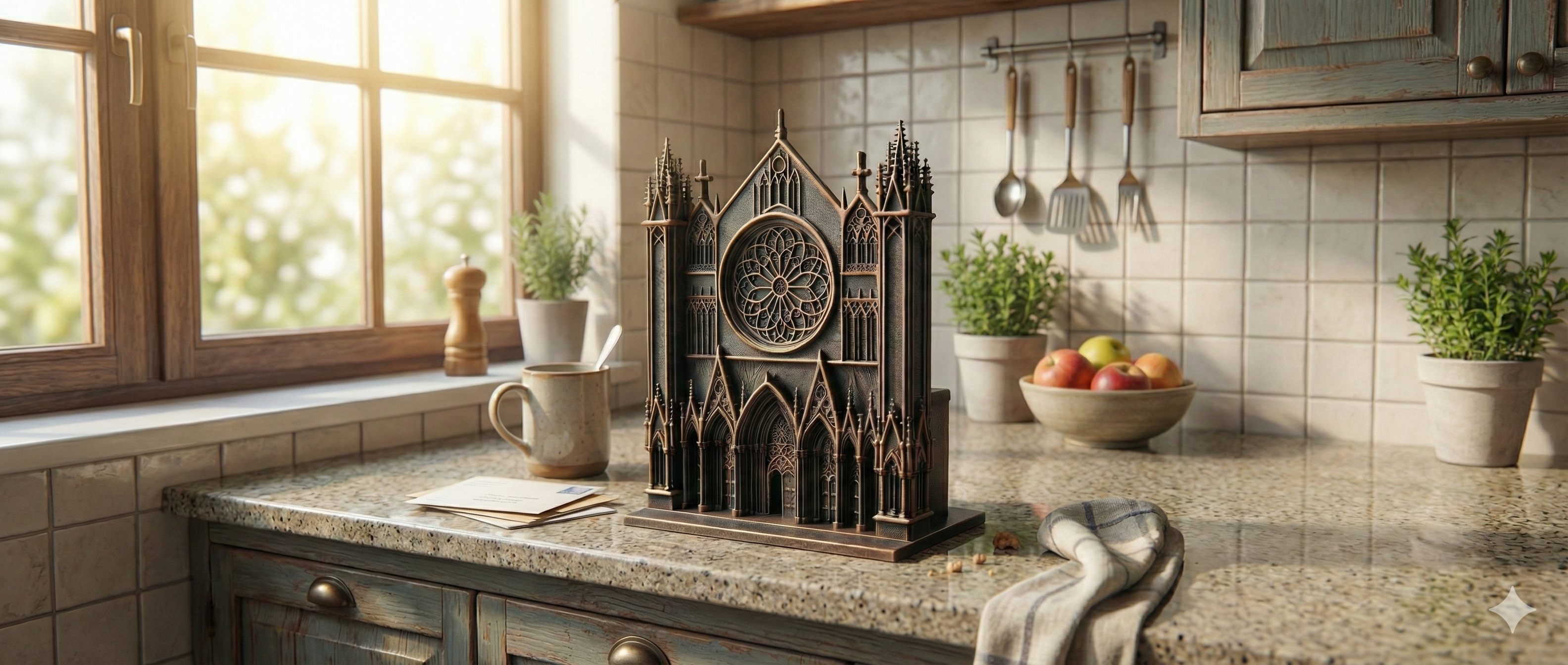 The Angelus Chime in a kitchen